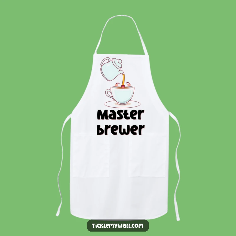 Funny Happy Teacup Apron: Kitchen Fun for the Self-Sufficient Cook