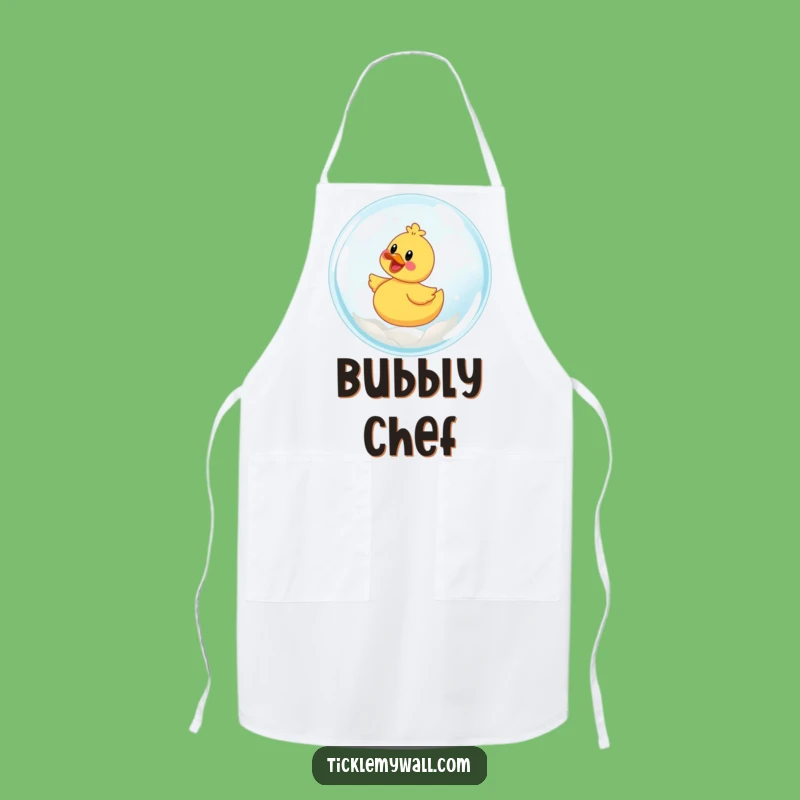 Funny Rubber Ducky Apron: Bath Time Adventure, Hilarious Kitchen Funny Gift