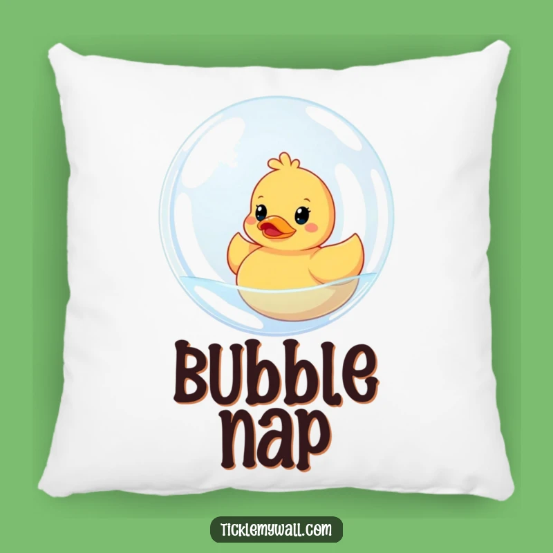 Funny Ducky Bubble Pillow: Cozy Bath Time Fun, Comfy Funny Gift!