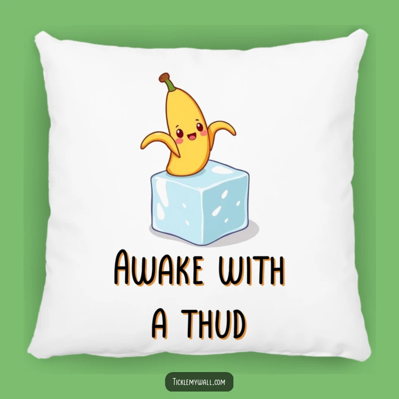 Funny Banana Peel Slip Pillow: Comfy Cushion for a Chuckle Gift