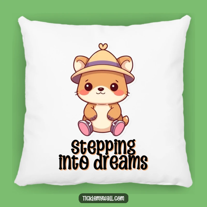 Cozy Funny Animal Pillow Gift - Adorable Huggable Pet with Hand-Shoes!