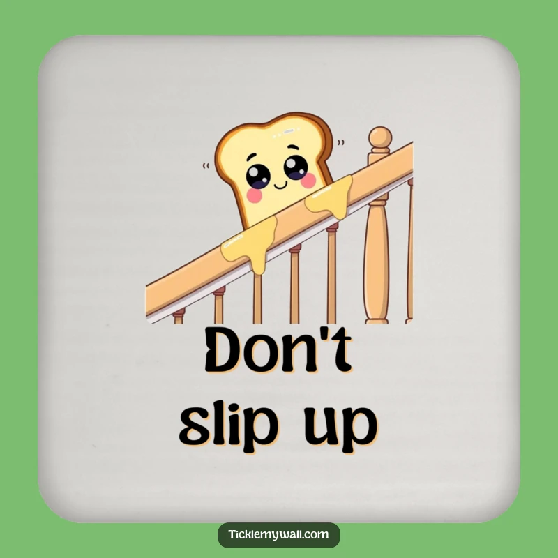 Funny Googly Eyed Toast Coaster: A Hilarious Touch for Your Table