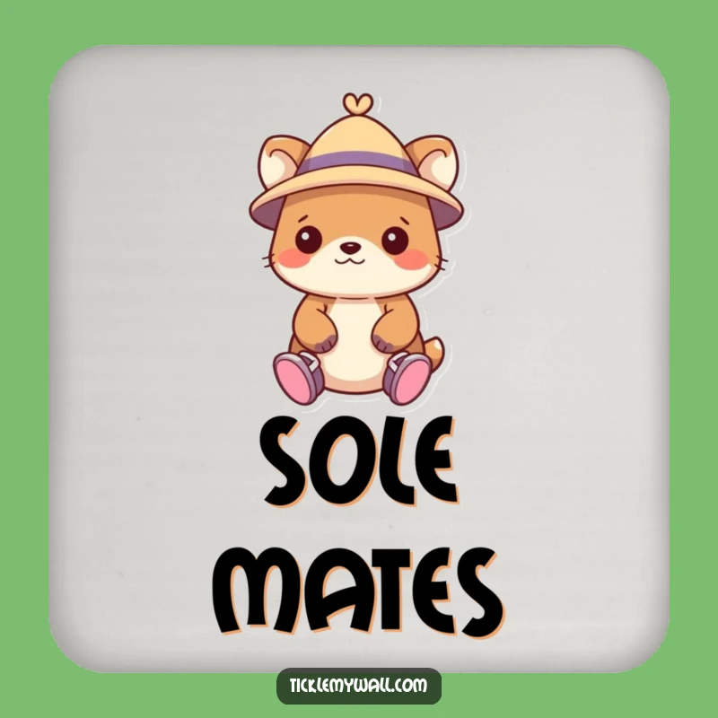 Funny Animal Drink Coaster Gift - Protect Surfaces with This Hilarious Pet!