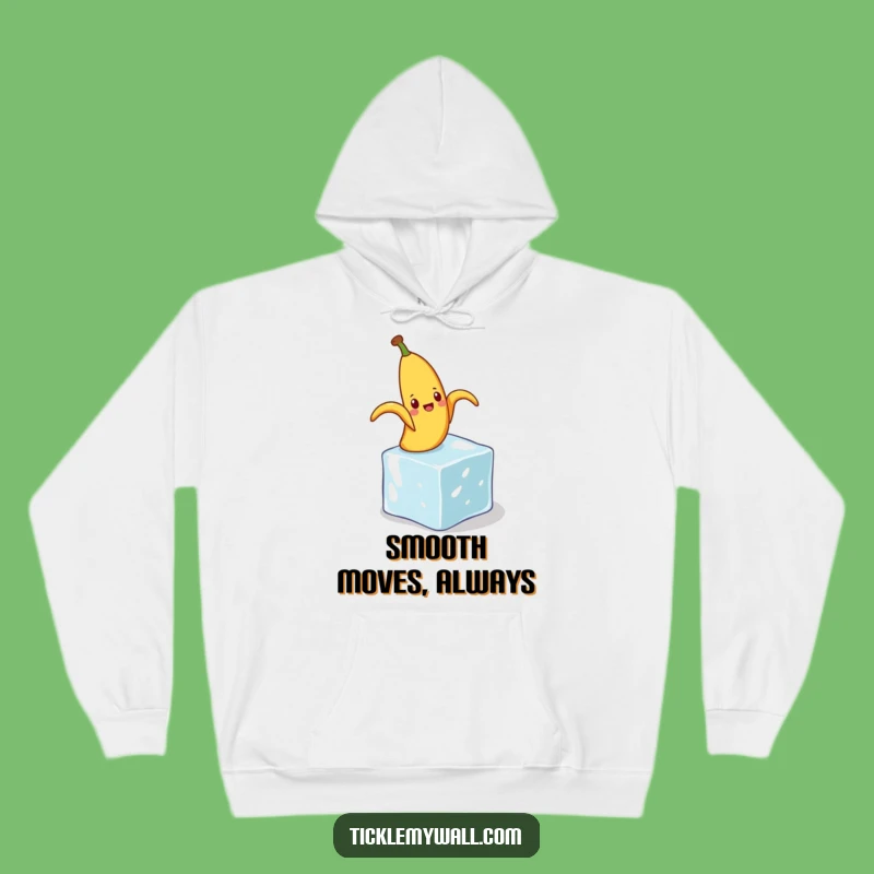 Funny Banana Peel Slip Hoodie: Cozy Comfort with a Comedic Fall Gift