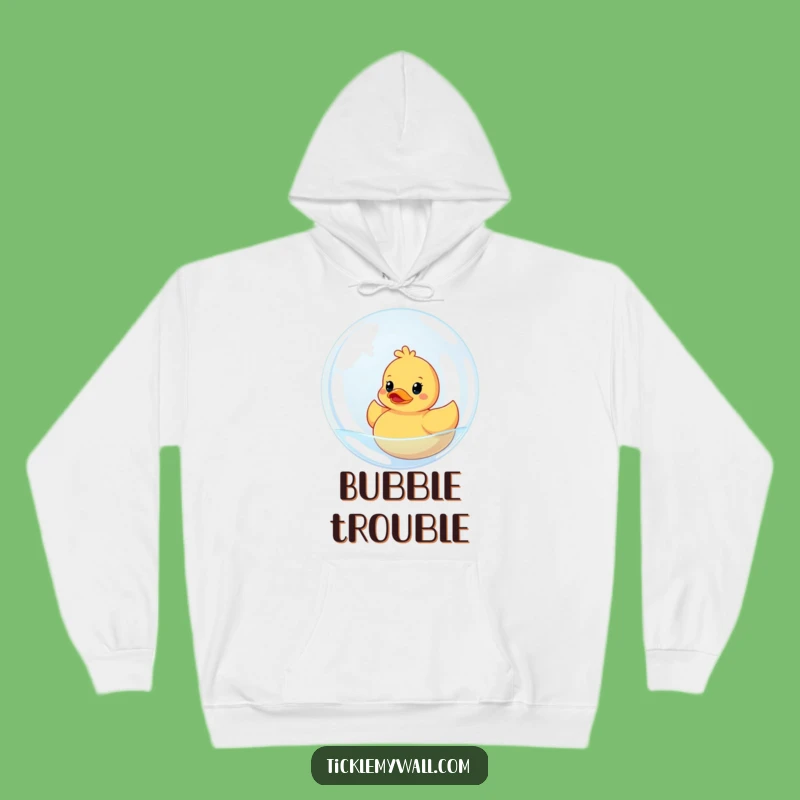 Funny Bubble Ducky Hoodie: Cozy Bath Time Fun, Warm Funny Gift!