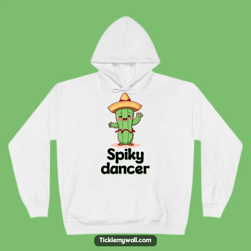 Funny Limbo Cactus Hoodie: Cozy Fiesta Design, Warm and Funny Gift