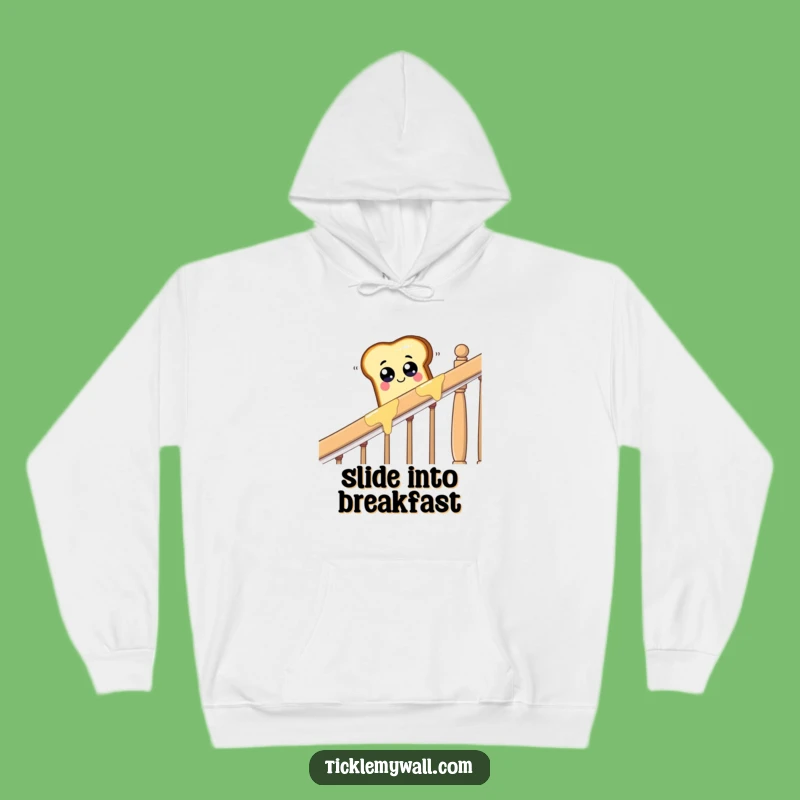Funny Googly Eyed Toast Hoodie: Cozy and Comedic Breakfast Wear