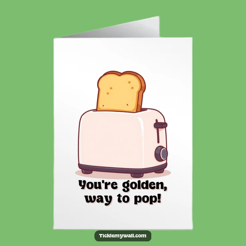 Free Printable Toast Congratulations Card: High-Jumping Success Gift!