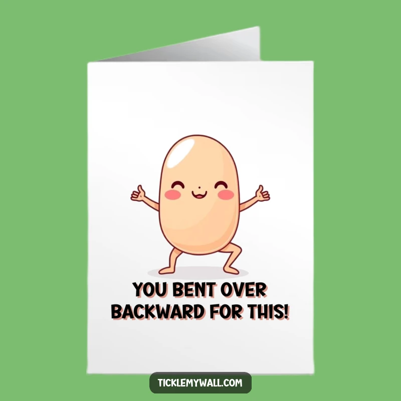 Free Printable Yoga Jelly Bean Congrats Card - Hilarious Downloadable Achievement Gift!