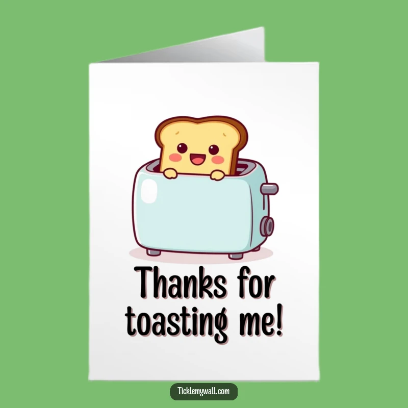 Thank You Toast Card Free Printable: Grateful Pop Downloadable Gift