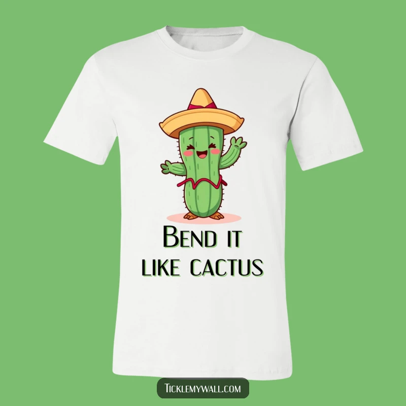 Funny Limbo Cactus T-Shirt: Fiesta Fun Design, Hilarious Gift for Celebrators